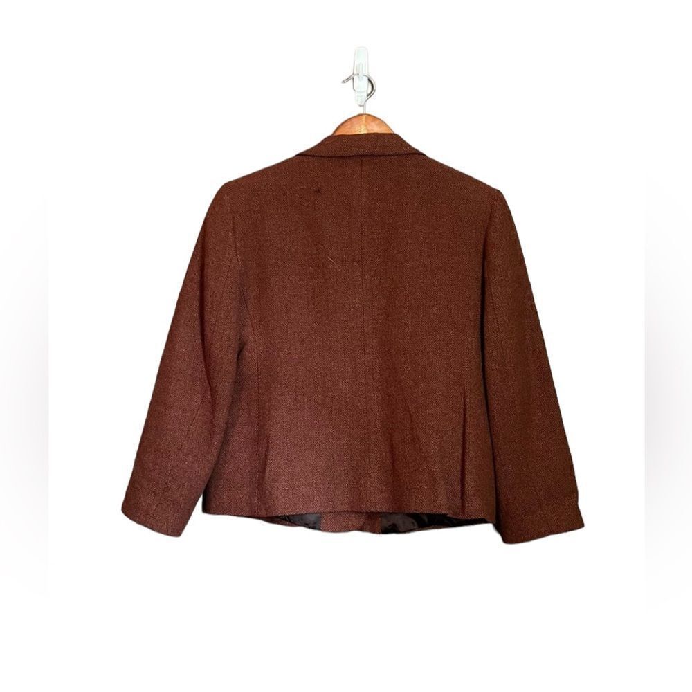 L.L. Bean wool blend blazer with shoulder padding‎ - Picture 12 of 12